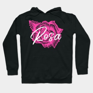 Pink Rose Hoodie